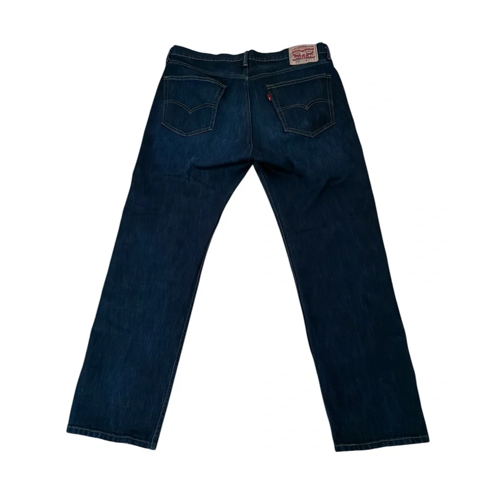 Levi's Men's Deep Blue Straight Jeans